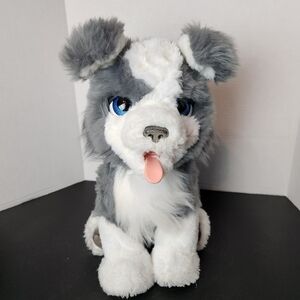 FurReal Friends Ricky the Trick-Lovin' Interactive Puppy Dog Plush Toy Husky